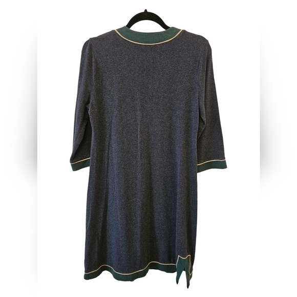 Soft Surroundings Medium Cotton Modal Blend 3/4 Sleeve Dress Boho - Picture 2 of 9